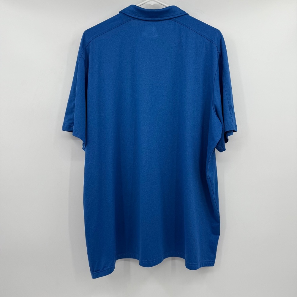 Rei Polo Shirt Men XXL Blue Short Sleeve Performance Active Stretch Jersey - Picture 3 of 8